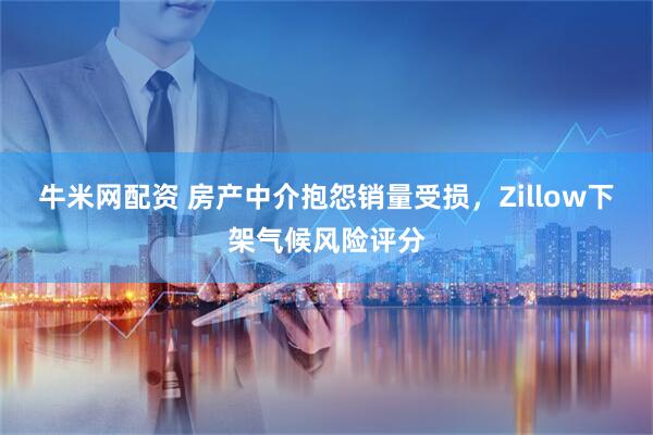 牛米网配资 房产中介抱怨销量受损，Zillow下架气候风险评分